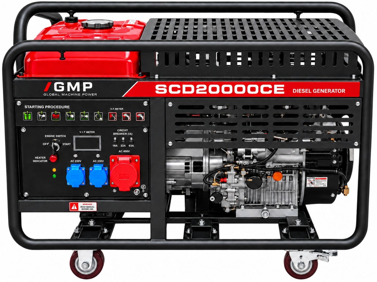 Дизельный генератор GMP SCD20000CE