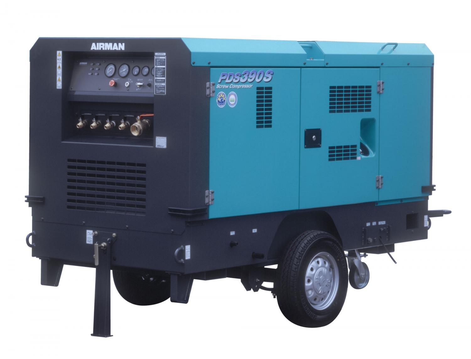 Дизельный компрессор Airman PDS400S-W
