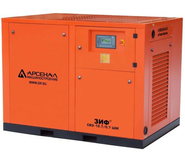 Винтовой компрессор ЗИФ СВЭ-26/1,3 ШМЧ