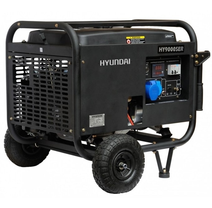 Бензиновый генератор Hyundai HY 9000SER с АВР