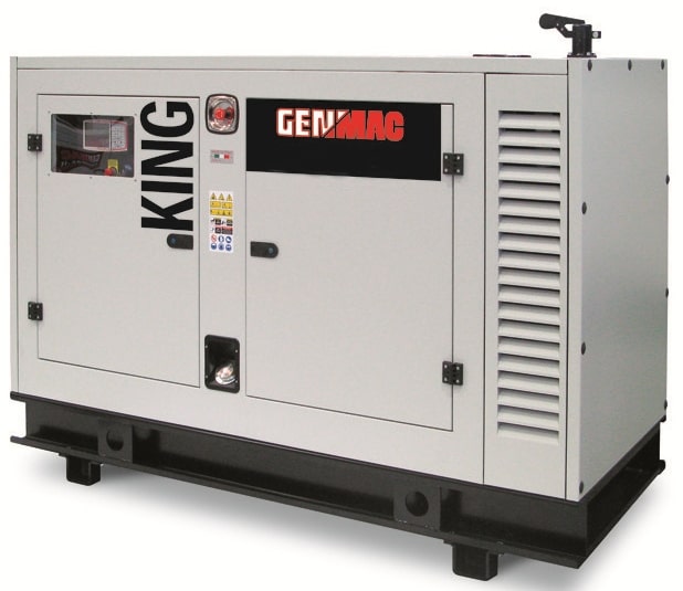 Дизельный генератор Genmac G85JS в кожухе с АВР