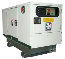 Дизельный генератор Lister Petter LWA 20 в кожухе