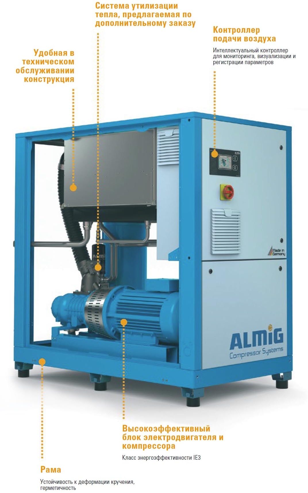 Винтовой компрессор ALMiG V-DRIVE-45 13