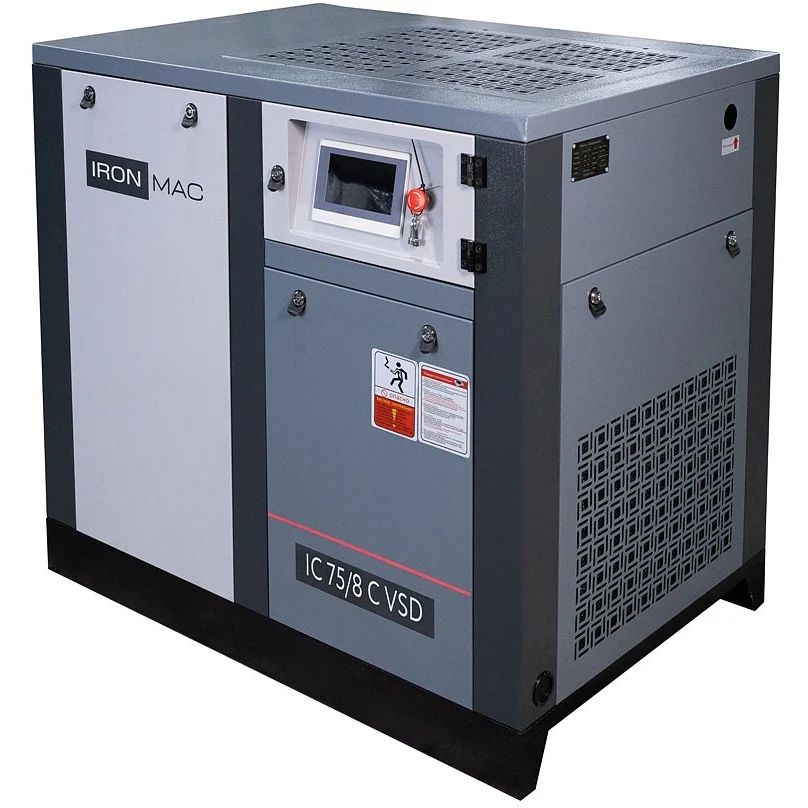 Винтовой компрессор IRONMAC IC 75/8 C VSD (IP 23)