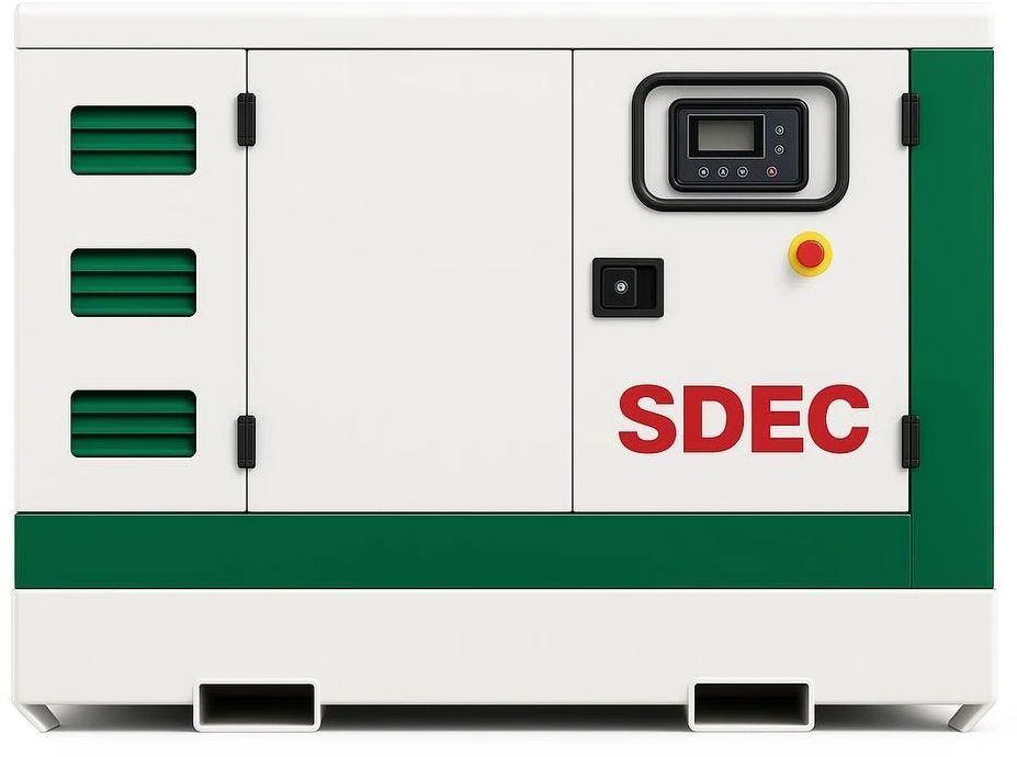 Дизельный генератор SDEC GMP 23SD в кожухе