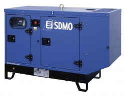 Дизельный генератор SDMO K 22 в кожухе с АВР