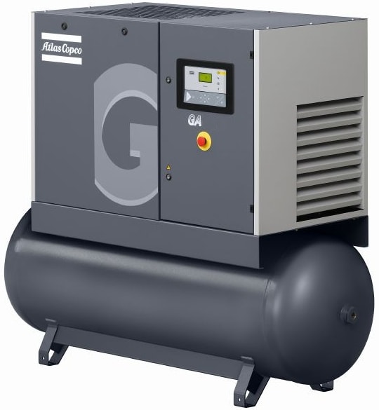 Винтовой компрессор Atlas Copco GA 22 7,5 с ресивером