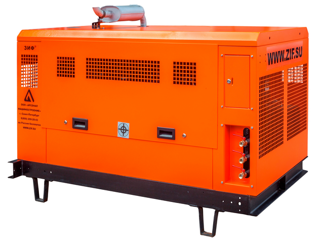Дизельный компрессор ЗИФ ПВ-2/1,6 F