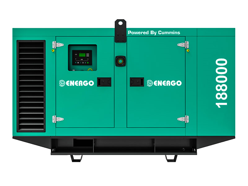 Дизельный генератор Energo AD50-T400C-S в кожухе