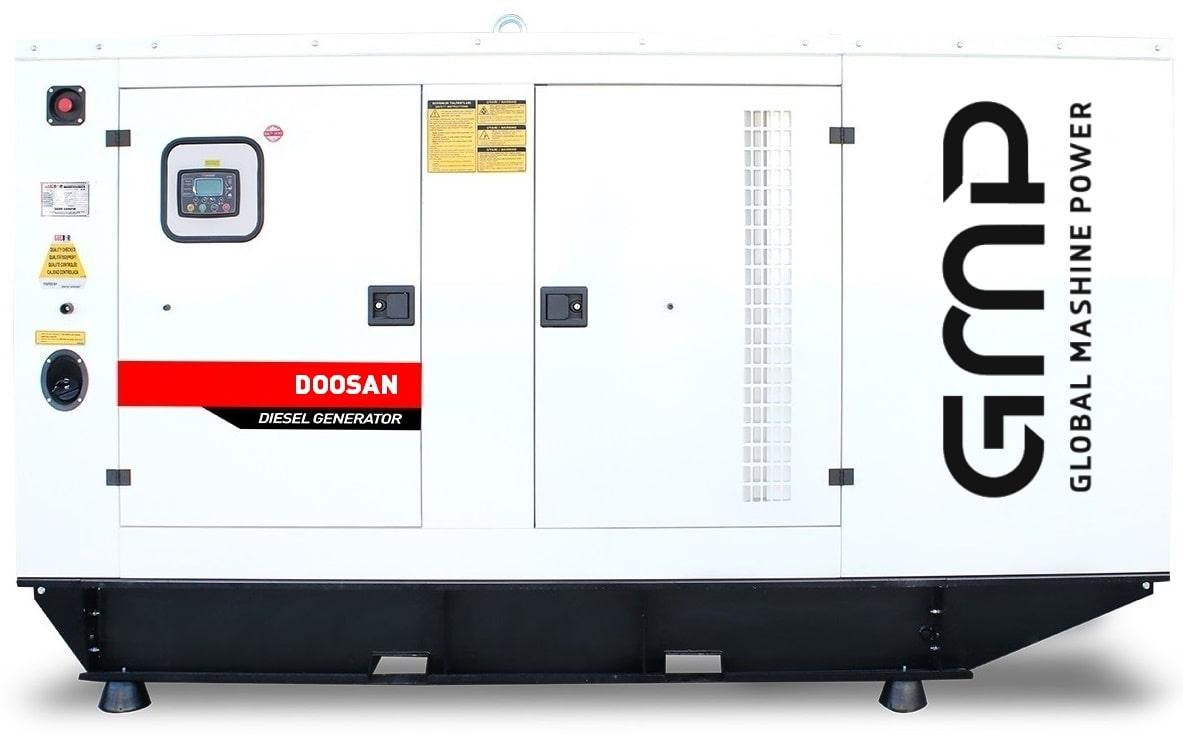 Дизельный генератор Doosan GMP 510DM в кожухе