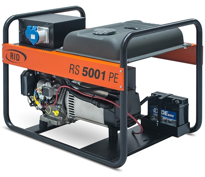Бензиновый генератор RID RS 5001 PE