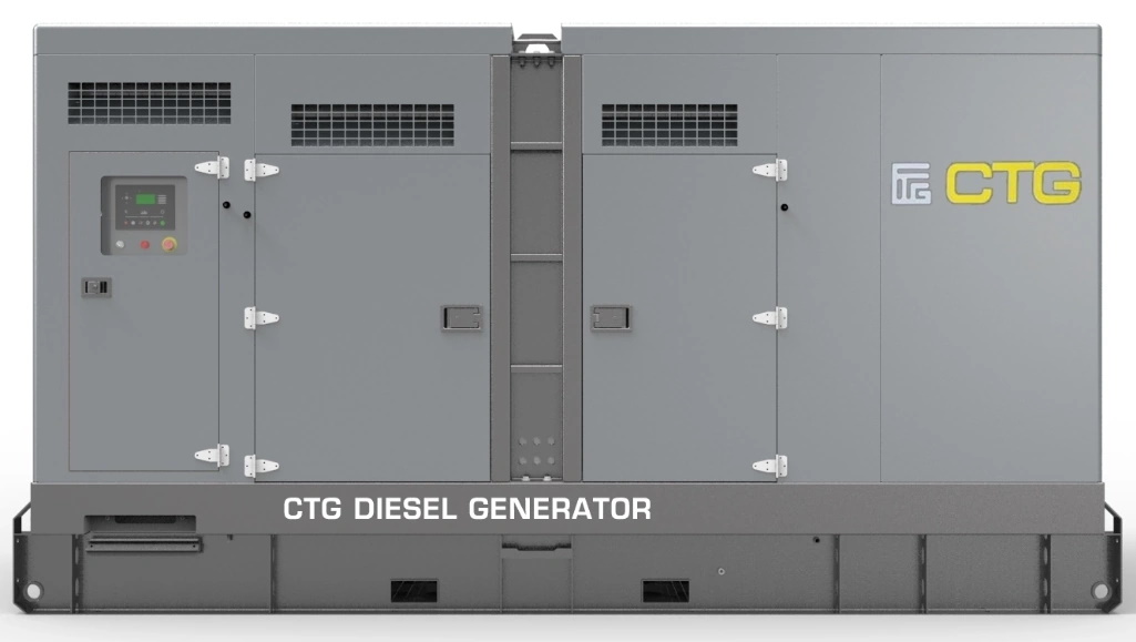 Дизельный генератор CTG 413D в кожухе