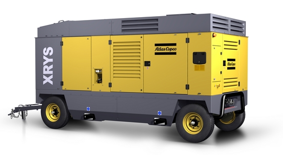 Дизельный компрессор Atlas Copco XRYS 577 CD на шасси