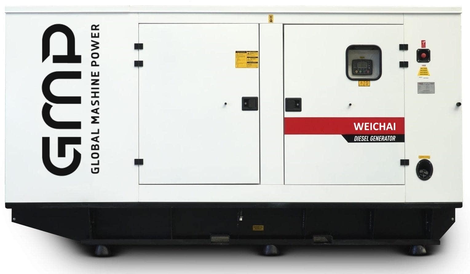 Дизельный генератор Weichai GMP 344WA в кожухе