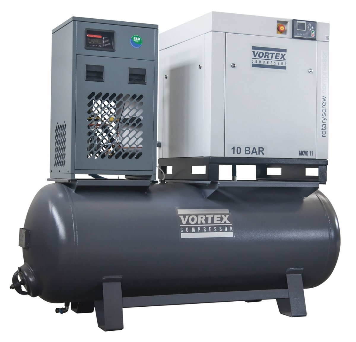 Винтовой компрессор Vortex MCVD22/500L 7.5 бар