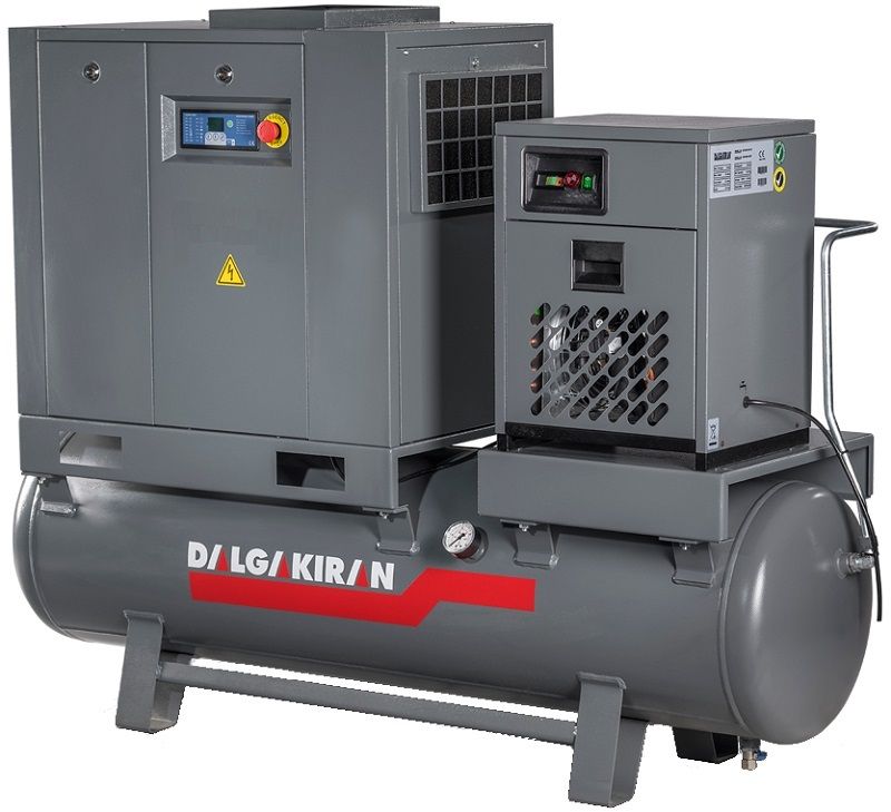 Винтовой компрессор Dalgakiran F 5 10 250 Compact