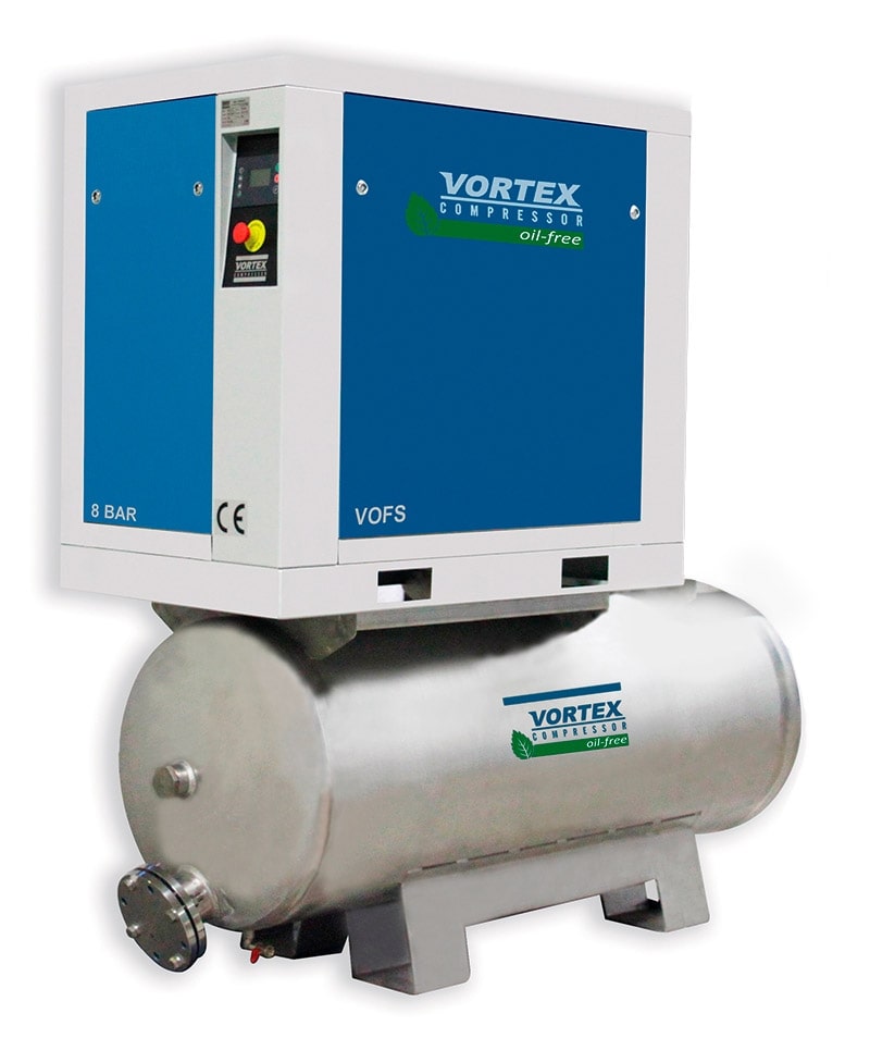 Винтовой компрессор Vortex VOFS T 5.5 10 бар