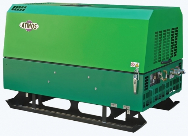 Дизельный компрессор Atmos PDP 95 12 на салазках