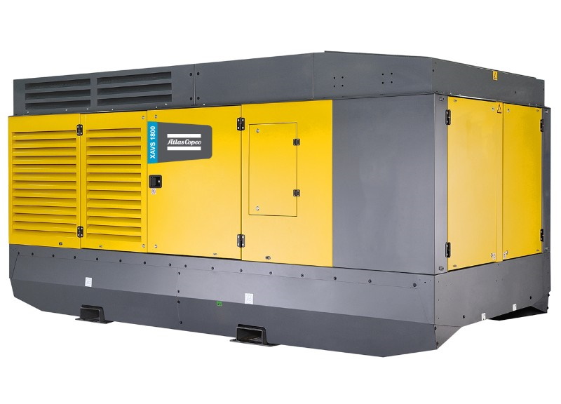 Дизельный компрессор Atlas Copco Y 1260 30 на шасси