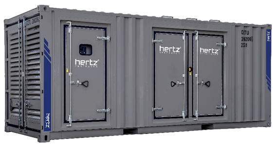 Дизельный генератор Hertz HG 880 CL в кожухе