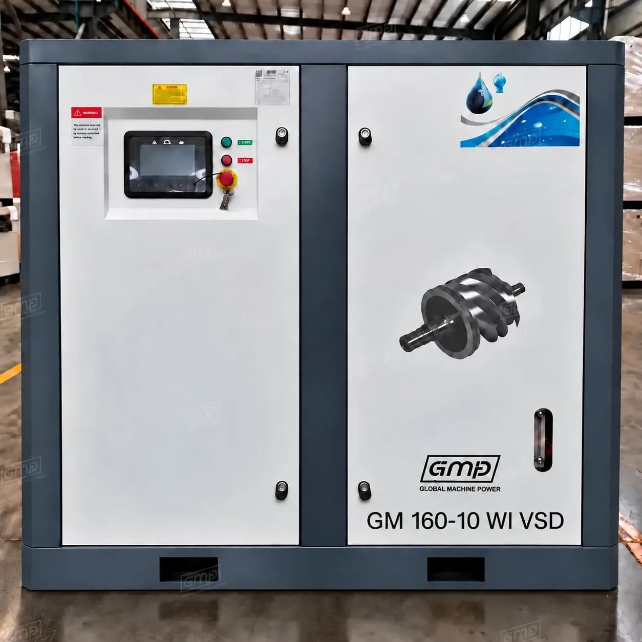 Безмасляный компрессор GMP GM 160-10 WI VSD