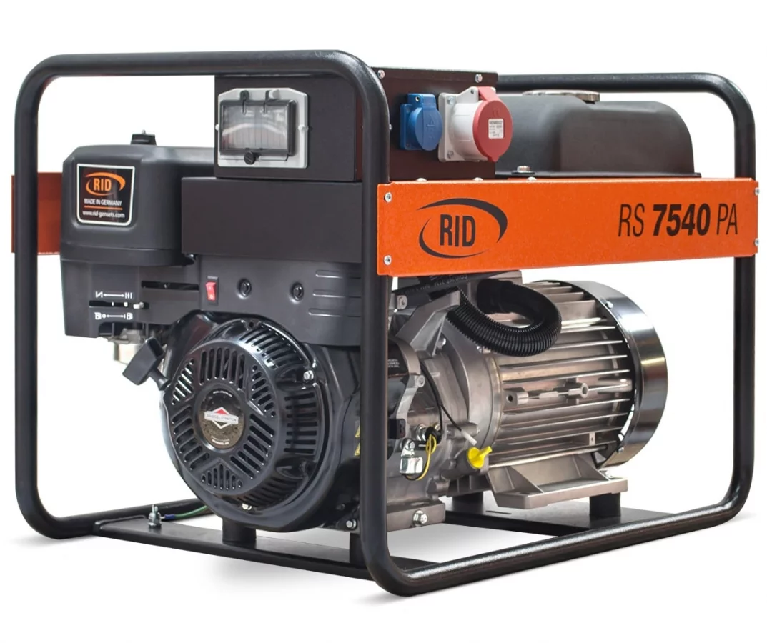 Бензиновый генератор RID RS 7540 PAE с АВР