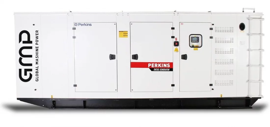 Дизельный генератор Perkins GMP 1250PM в кожухе