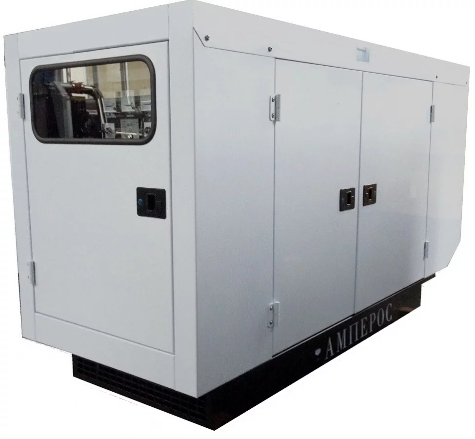 Дизельный генератор АМПЕРОС АД 20-Т230 P (Проф) в кожухе