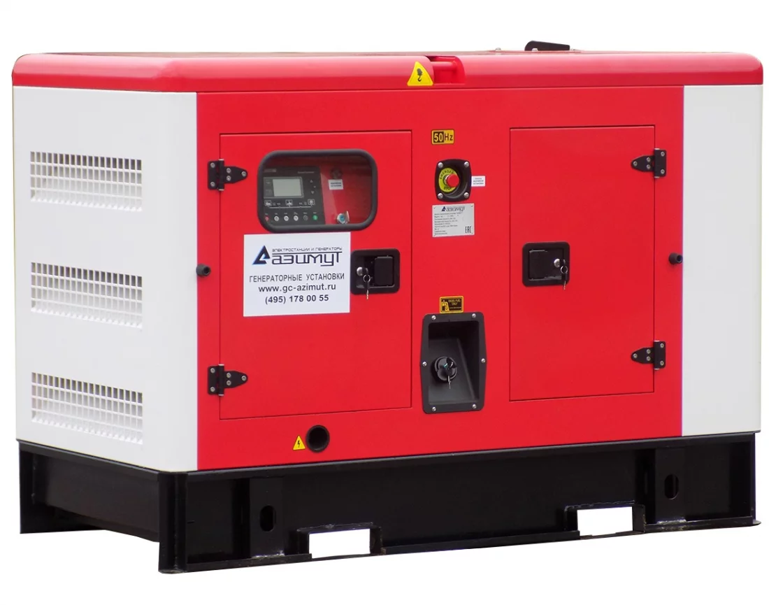 Дизельный генератор Азимут АД-10С-Т400-2РКМ11 с АВР