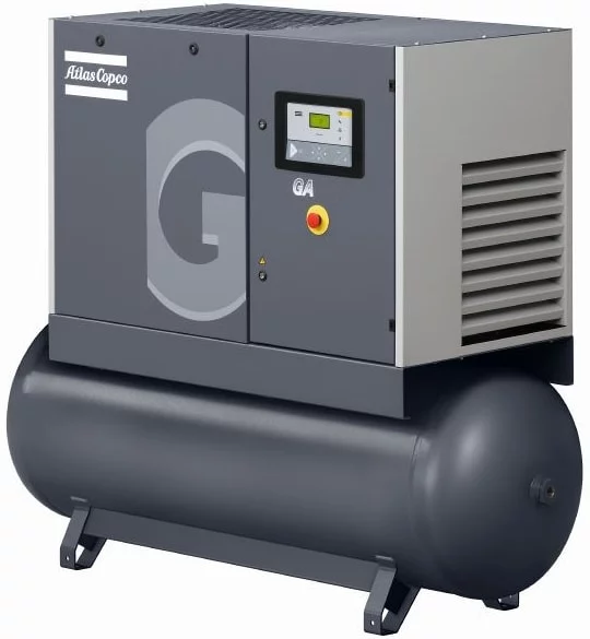 Винтовой компрессор Atlas Copco GA 26 13 с ресивером