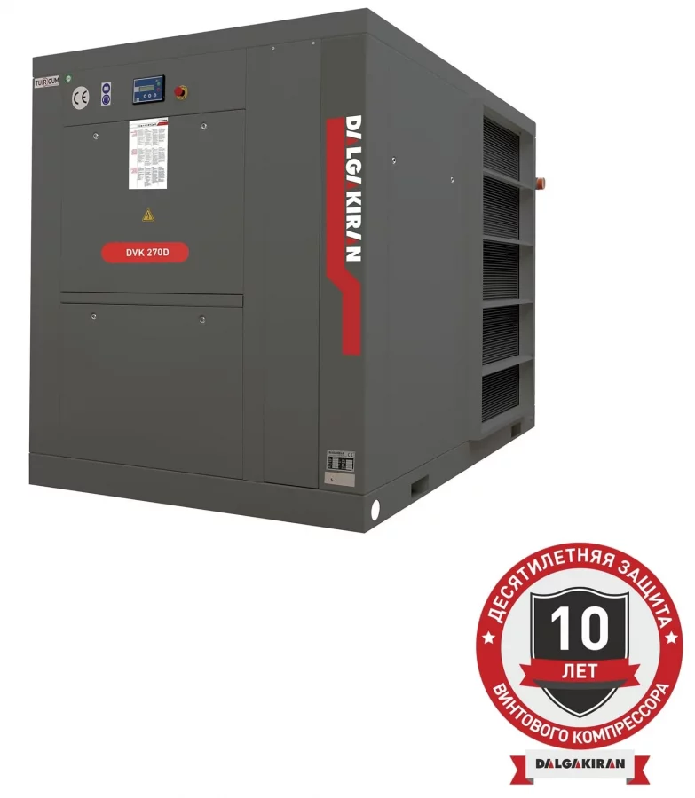 Винтовой компрессор DALGAKIRAN DVK 270D-10
