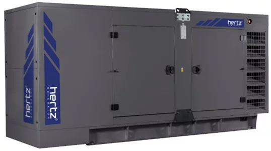 Дизельный генератор Hertz HG 415 BC в кожухе