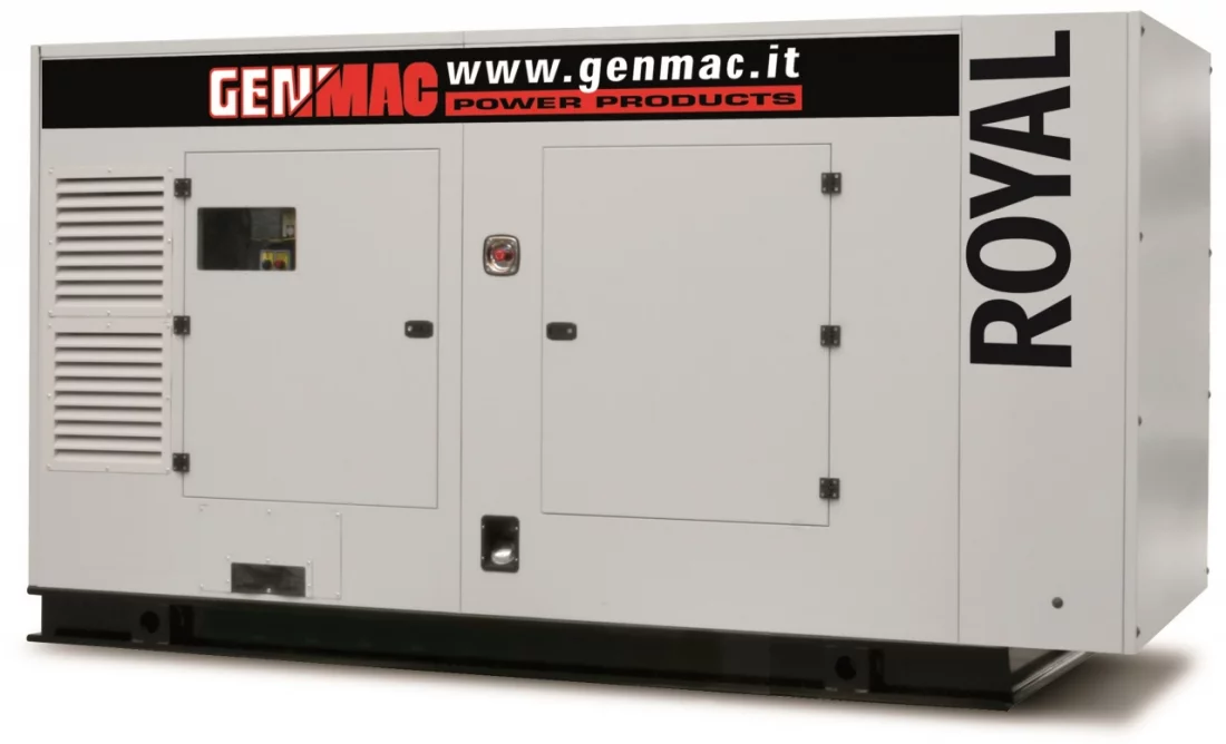 Дизельный генератор Genmac G 200I в кожухе с АВР