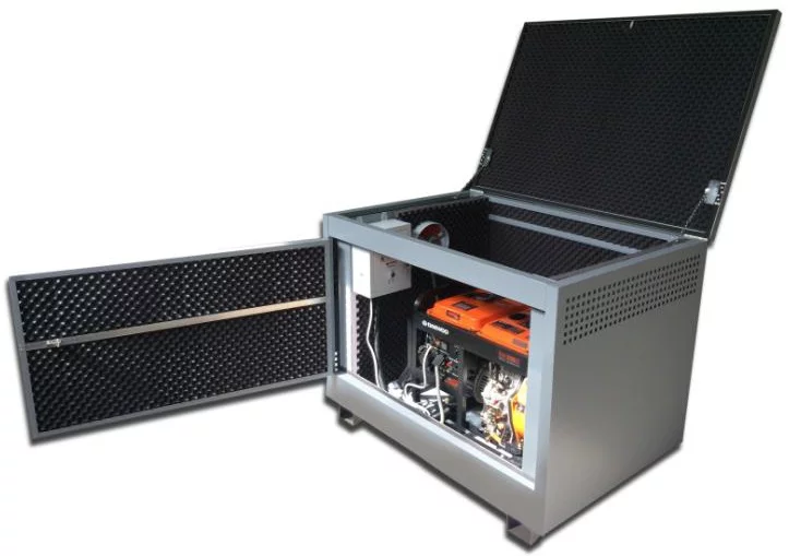Бензиновый генератор RID RS 7001 PE в контейнере с АВР