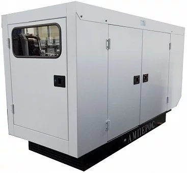 Дизельный генератор АМПЕРОС АД 22-Т400 B в кожухе с АВР