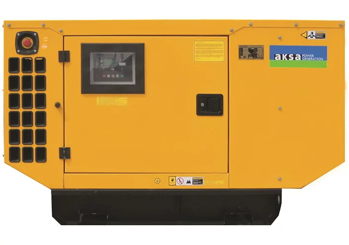 Дизельный генератор Aksa APD-14P в кожухе с АВР
