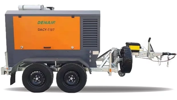 Дизельный компрессор Denair DACY-5/7