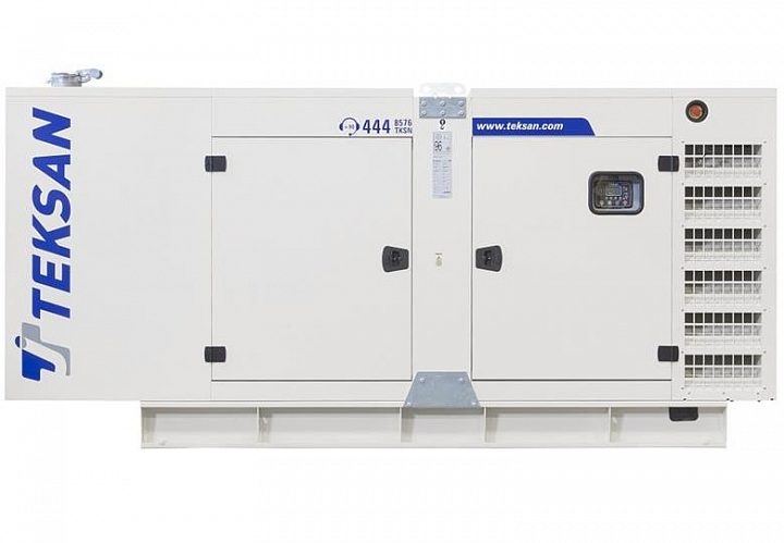 Дизельный генератор Teksan TJ1100BD5C в кожухе