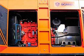 Дизельный генератор Scania GMP 550S в кожухе — фото 4