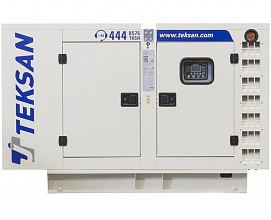 Дизельный генератор Teksan TJ10BD в кожухе — фото 1