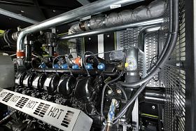 Газовый генератор Pramac GGW130G в кожухе с АВР — фото 8