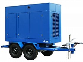 Дизельный генератор ТСС АД-544С-Т400-1РПМ17 на шасси — фото 1