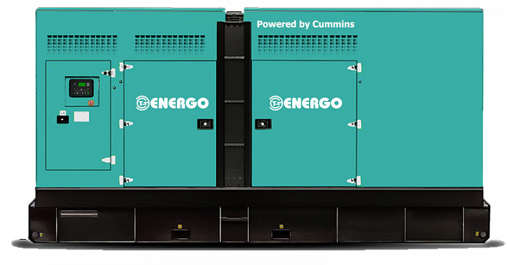 Дизельный генератор Energo AD350-T400C-S в кожухе