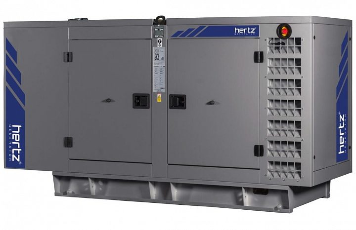 Дизельный генератор Hertz HG 275 BC в кожухе