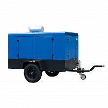 Дизельный компрессор LIUTECH LUY150-15 на шасси — фото 1