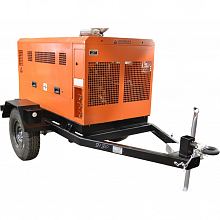 Дизельный компрессор ЗИФ ПВ-5/1,2 F на шасси — фото 1