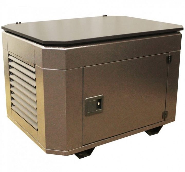 Бензиновый генератор Gesan G 12000 H L в контейнере с АВР