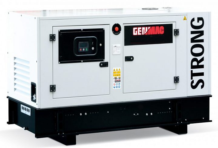 Дизельный генератор Genmac RG30PS в кожухе с АВР