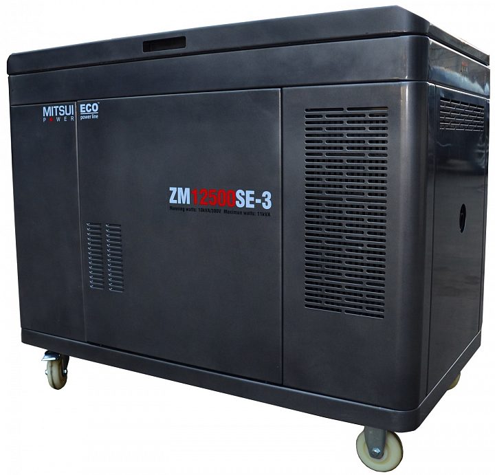 Бензиновый генератор Mitsui Power ZM 12500 SE-3 с АВР