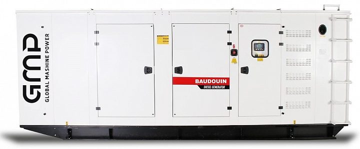 Дизельный генератор Baudouin GMP 825BM в кожухе